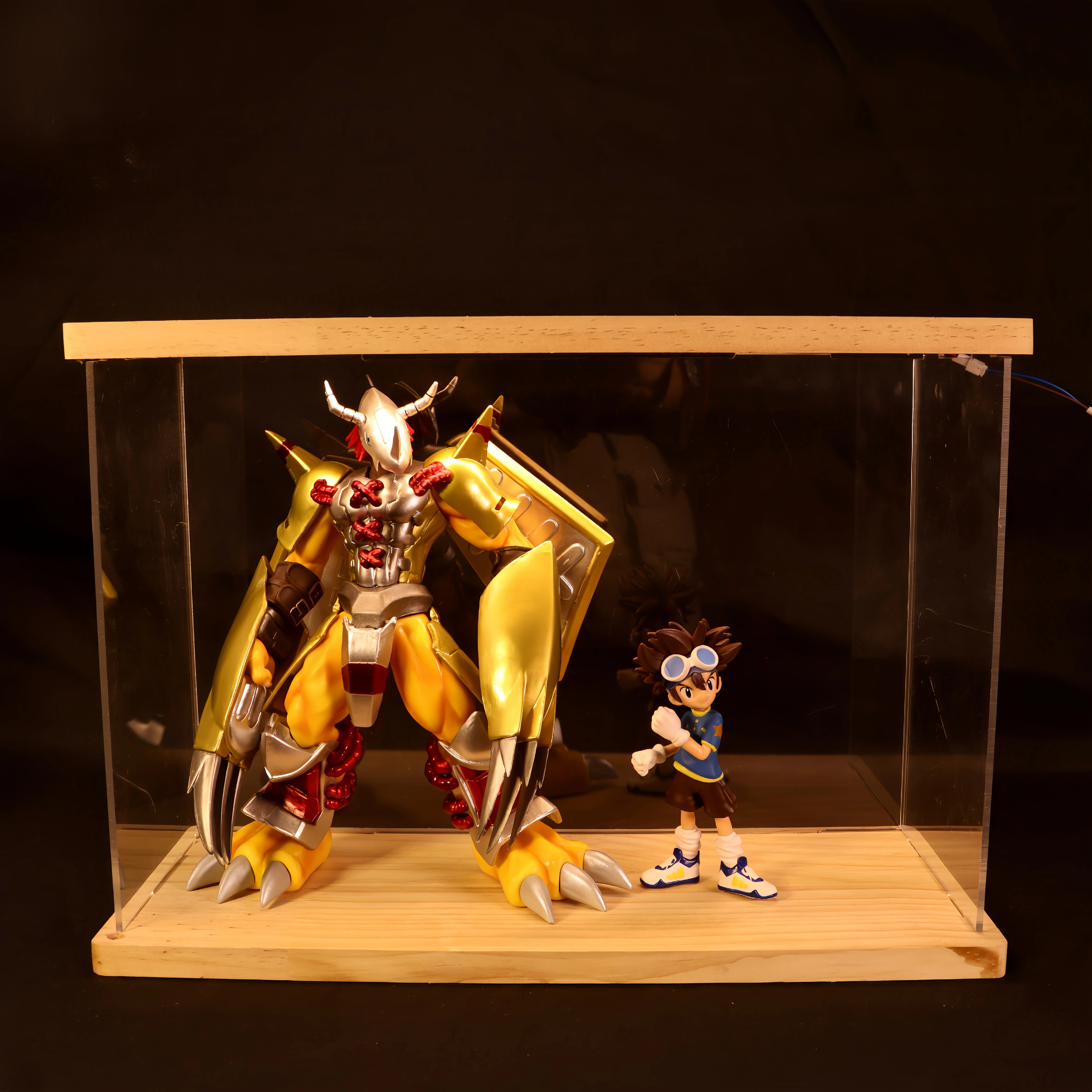 数码宝贝手办战斗暴龙兽黑暗进化GK潮玩模型摆件动漫...